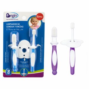 Limpiador Para Bebé De Lengua Y Encías BEGIN 6 M +