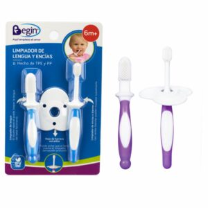 Limpiador Para Bebé De Lengua Y Encías BEGIN 6 M +