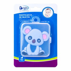 Juguete Masticador De Silicón Con Forma De Animalitos BEGIN 0 M +