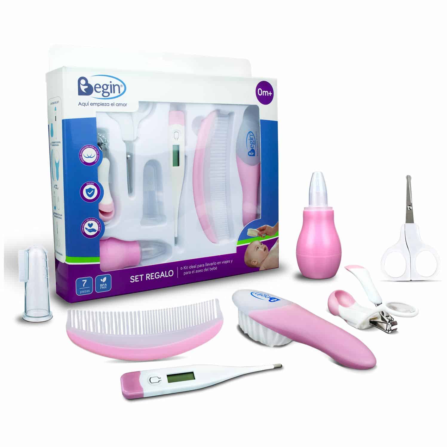 Set De Regalo De Asea Para Bebés BEGIN 7 Piezas - Imagen 2