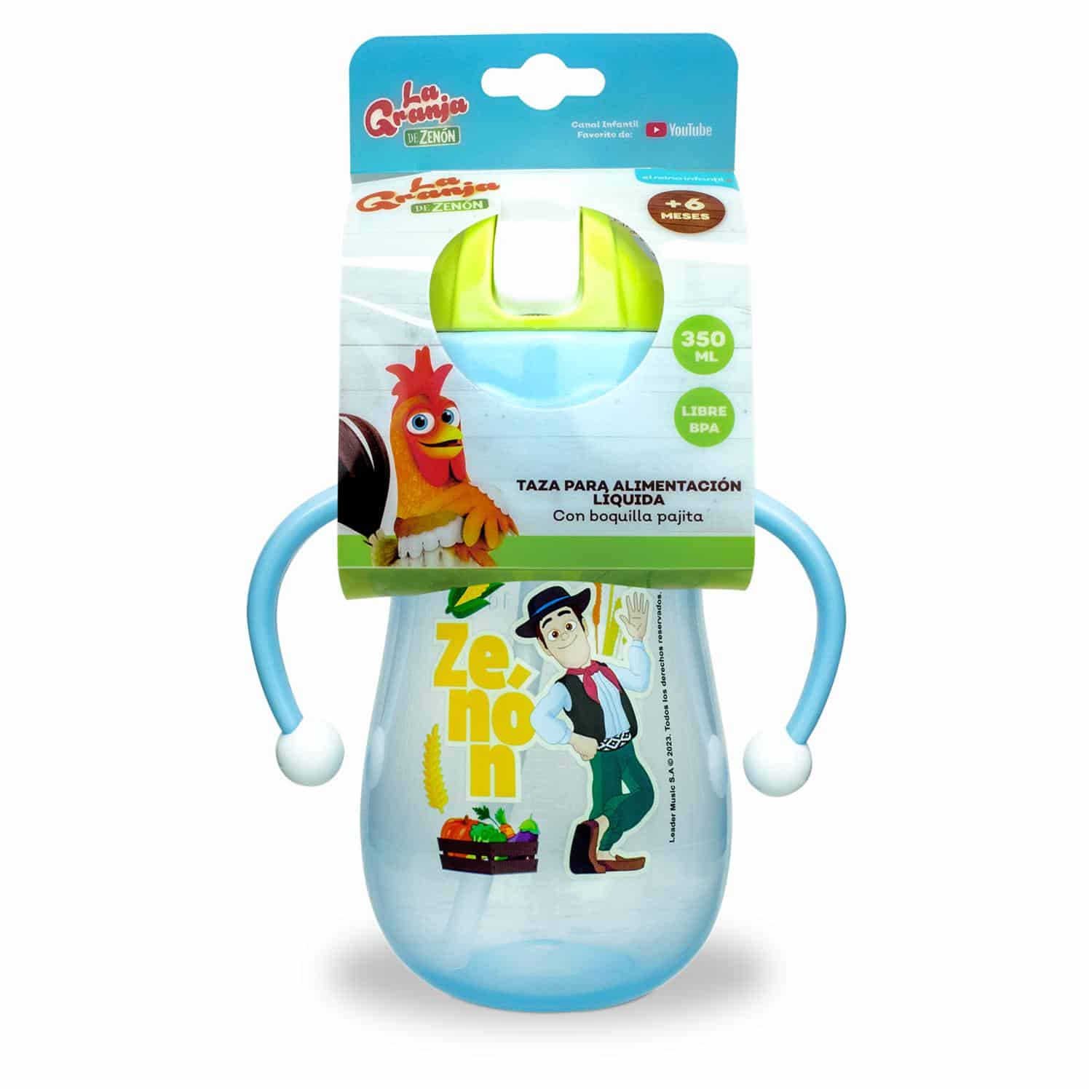 Taza Infantil Premium Con Sorbete CARLITOS Unidad - Imagen 2