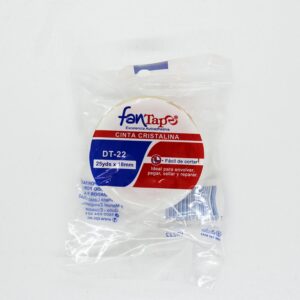 Cinta Adhesiva Cristalina FANTAPE 25YX18MM X1