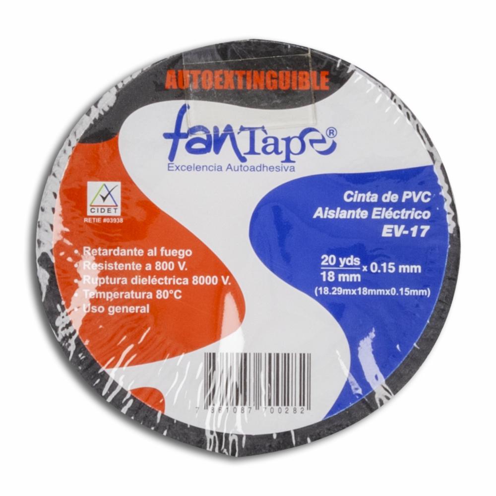 Cinta Adhesiva Aislante 20Yx18Mm FANTAPE Unidad - Imagen 2
