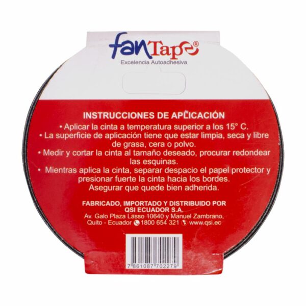 Cinta Adhesiva Antideslizante 5Mx48Mm FANTAPE Unidad - Imagen 2