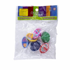 Juguete Trompo Plástico COLOR TOYS X 6 Uds