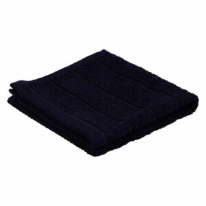 Toalla De Cara Milano Negro Mini TOHALA