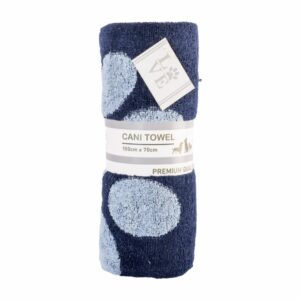 Toalla De Mascota Mediana Color Azul Celeste Diseño Love CANI 100 X 70 Cm