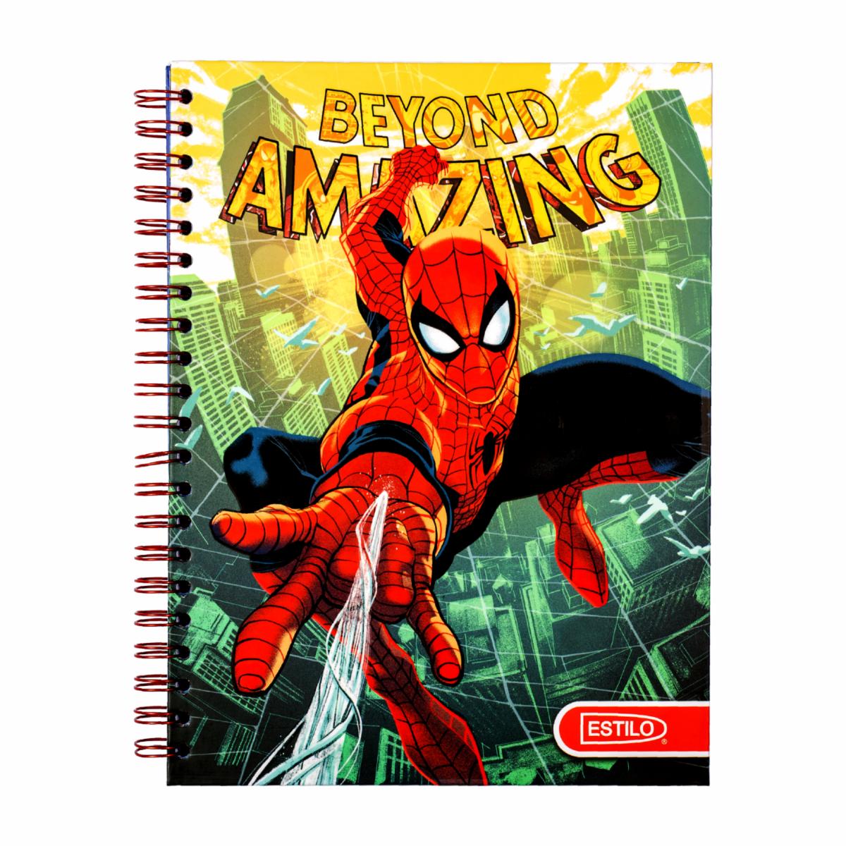 Cuaderno Universitario De Spider-Man A 1 Línea ESTILO 100H