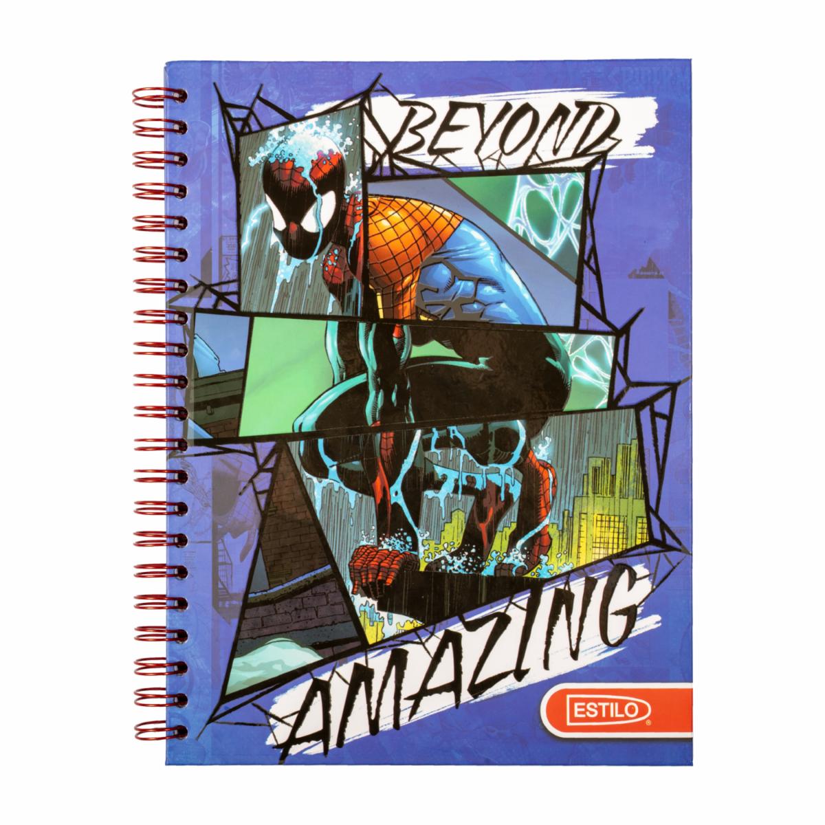 Cuaderno Universitario De Spider-Man A 1 Línea ESTILO 100H