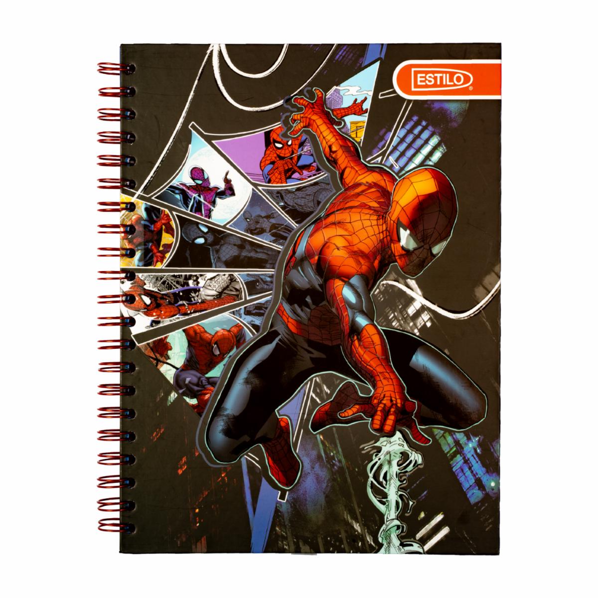 Cuaderno Universitario De Spider-Man A 1 Línea ESTILO 100H