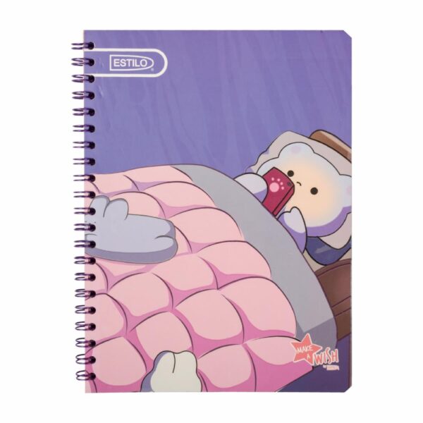 Cuaderno Universitario Cuadros Gama Media Make A Wish ESTILO 100 Hojas - Imagen 3