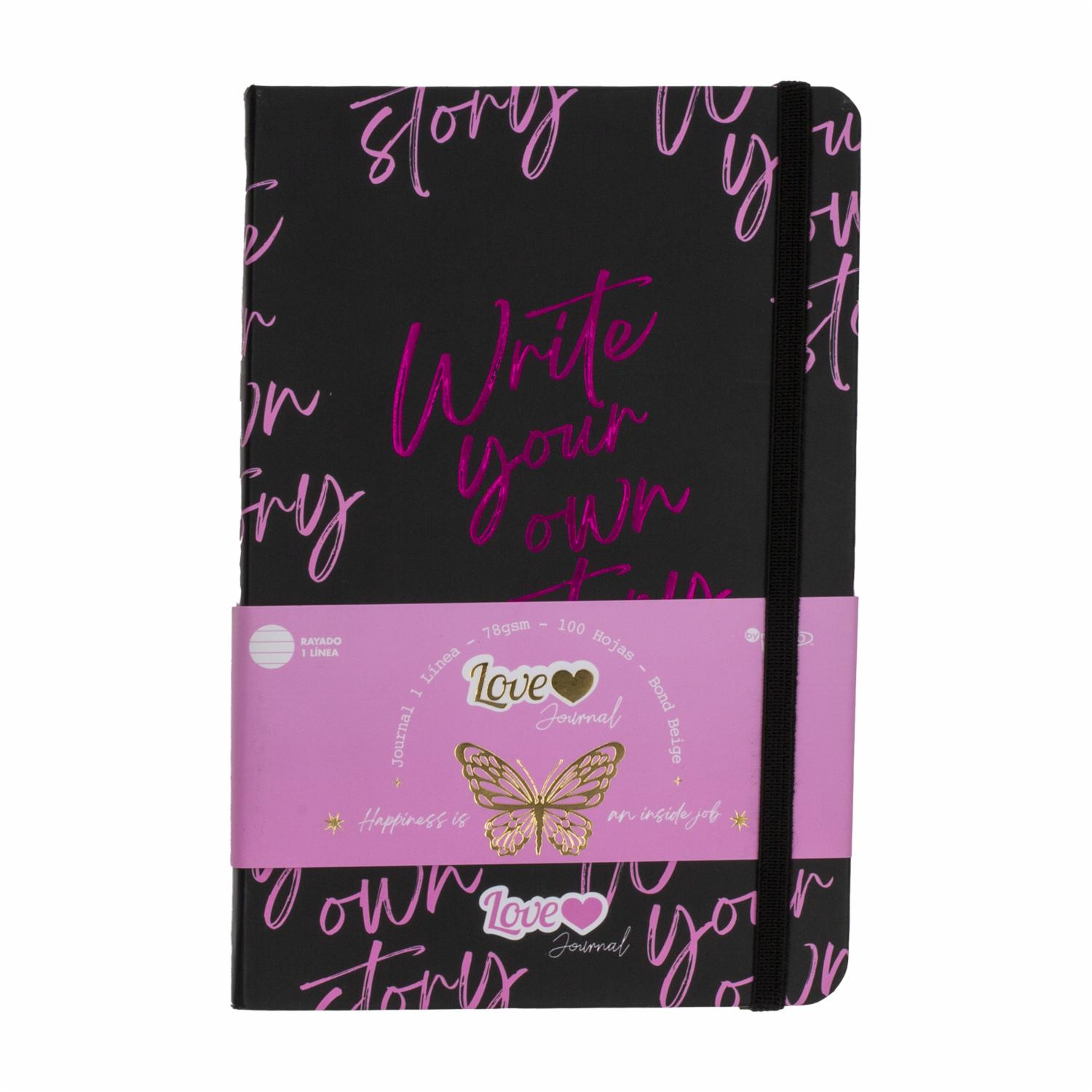 Agenda Journal Cosida Love ESTILO 1 Linea - Imagen 3