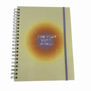 Cuaderno Universitario Basic Colores Pastel Femeninos De 1 Línea Con Elástico ESTILO 100 Hojas