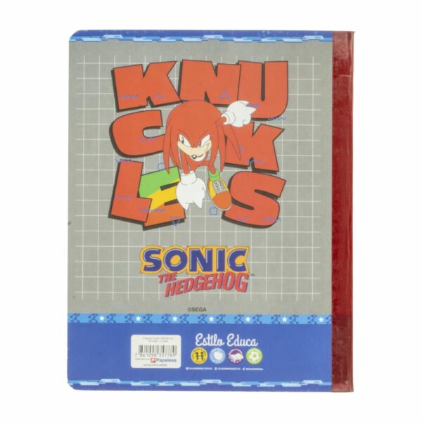 Cuaderno Cosido De 2 Líneas Sonic ESTILO 100H - Imagen 2