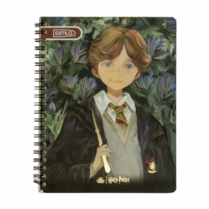 Cuaderno De 1 Línea Con Diseño De Harry Potter ESTILO 100H