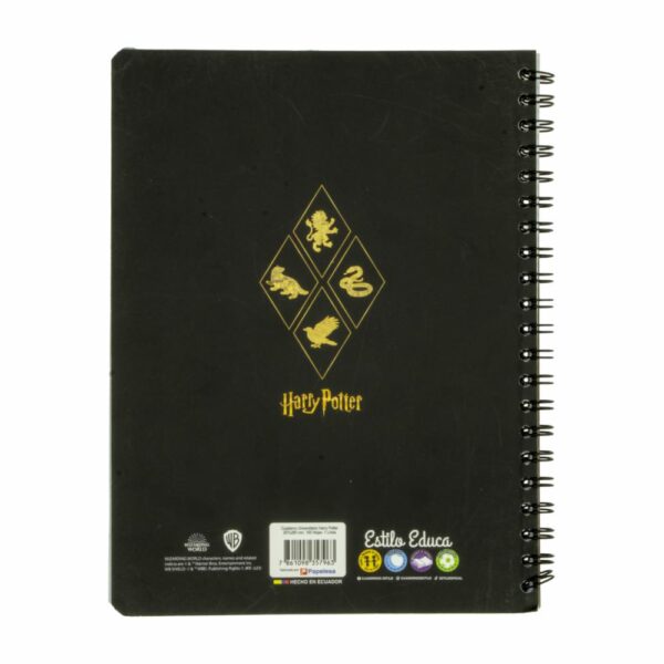 Cuaderno De 1 Línea Con Diseño De Harry Potter ESTILO 100H - Imagen 2