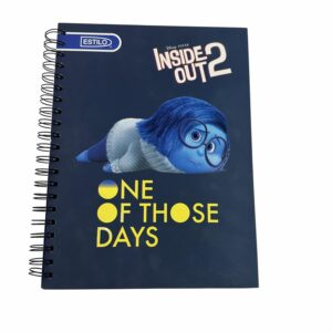 Cuaderno Universitario 1 Línea Diseño Intensamente 2 ESTILO 100 Hojas