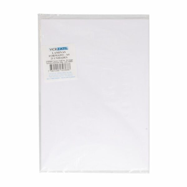 Cartulina Blanca A4 Bristol VERNAZA GRAFIC X 25 Uds