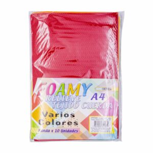 Foamy Relieve Tejido Cuerda VERNAZA GRAFIC X10 Uds
