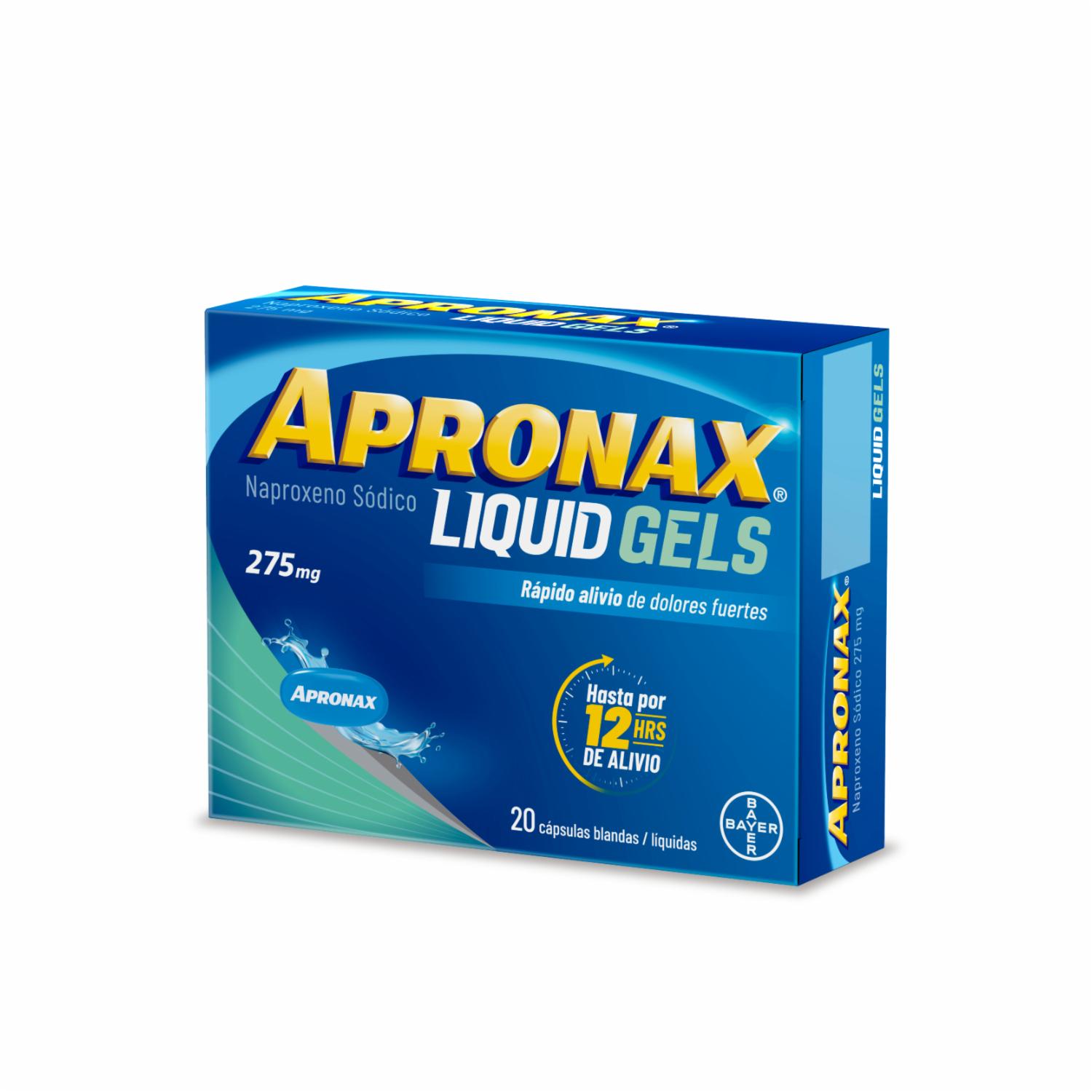 Antinflamatorio Liquido Gels APRONAX X 20 Uds - Imagen 4