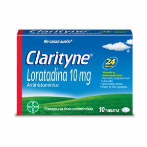 Loratadina En Tabletas CLARITYNE X 10 Uds