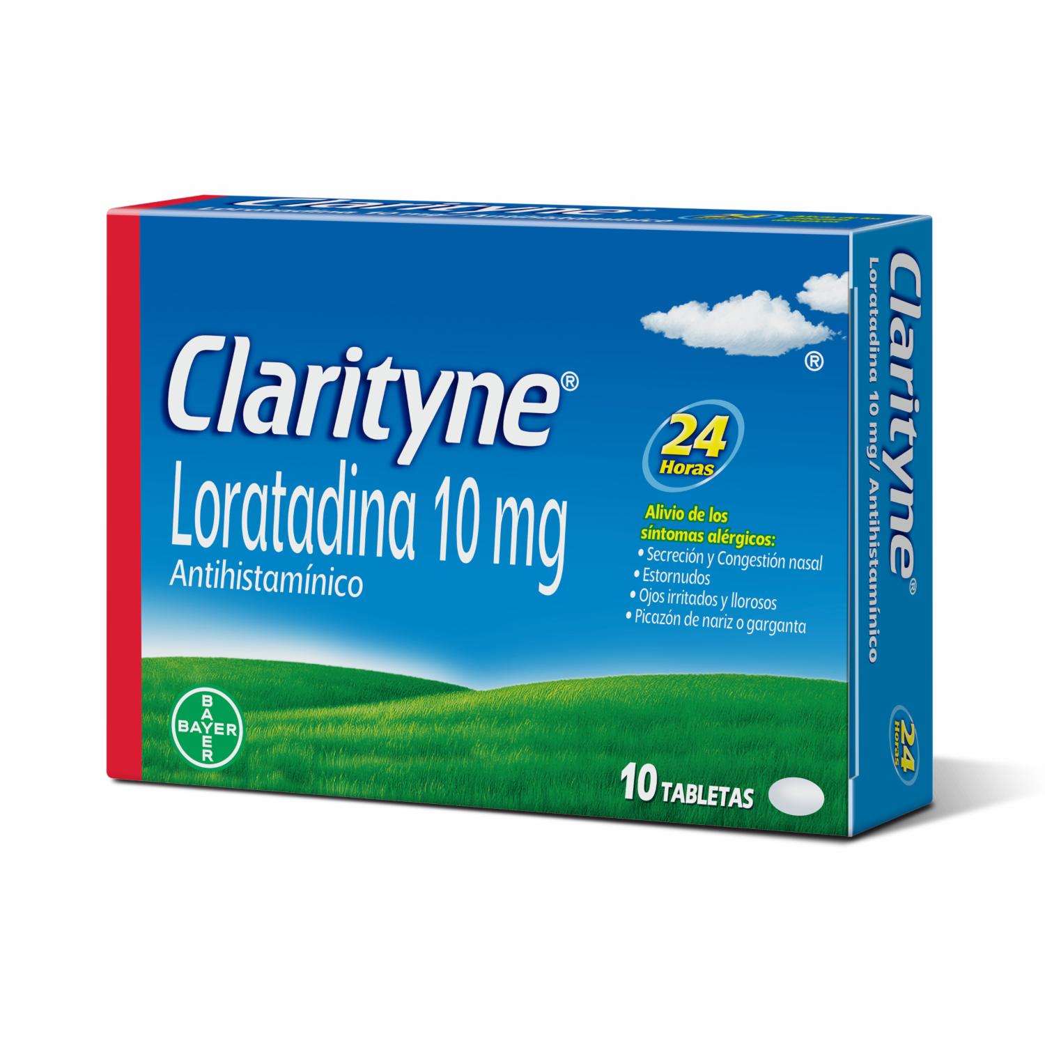 Loratadina En Tabletas CLARITYNE X 10 Uds - Imagen 3