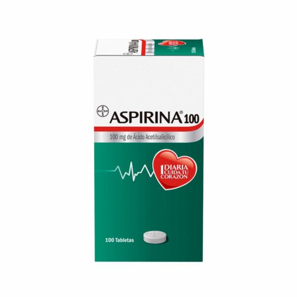 Ácido Acetilsalicílico 100 Ml ASPIRINA X 100 Uds - Imagen 3