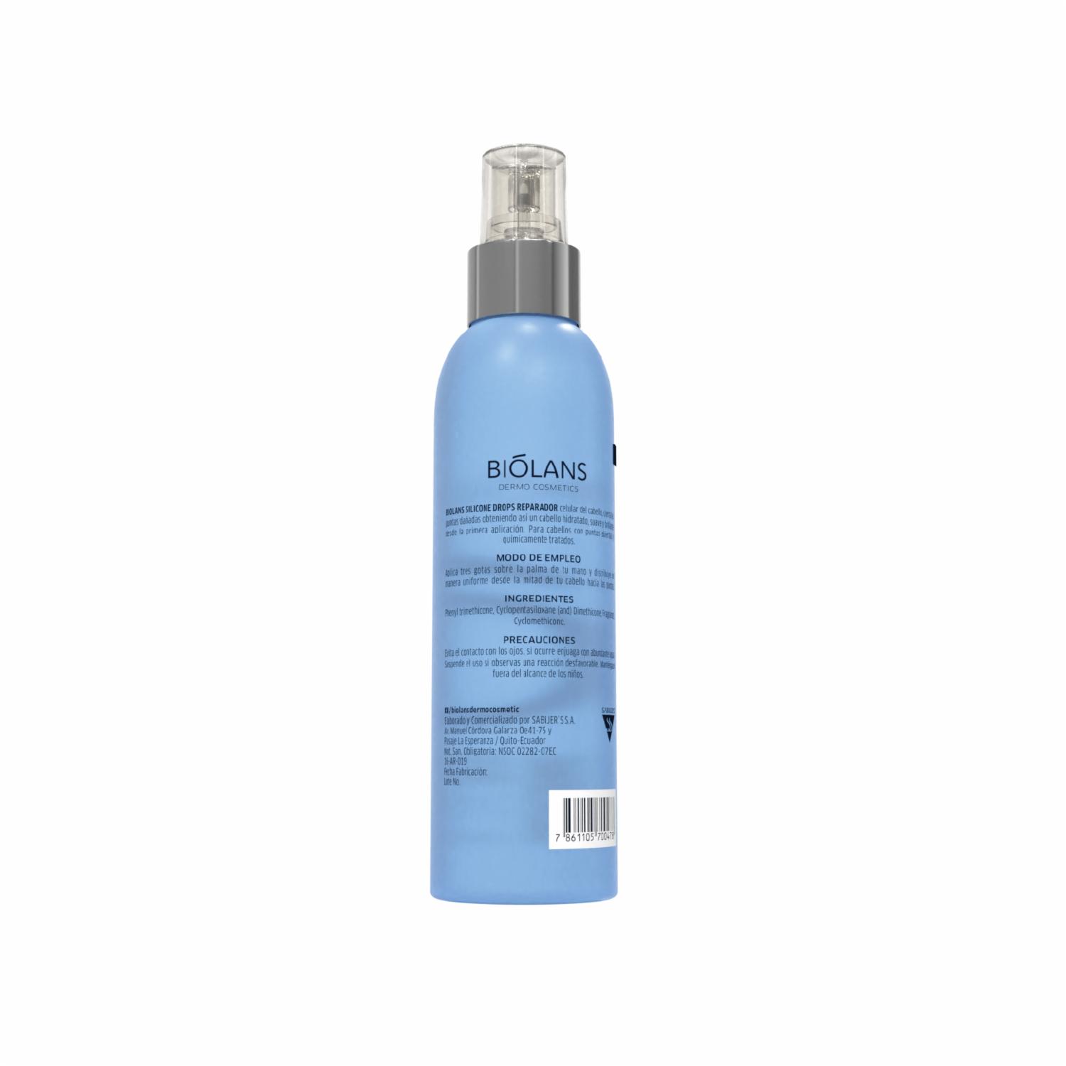 Silicona De Cabello Spray BIÓLANS 160 G - Imagen 2