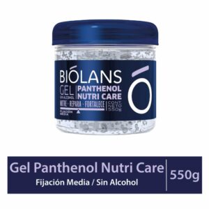Gel De Cabello Con Panthenol BIÓLANS 550G