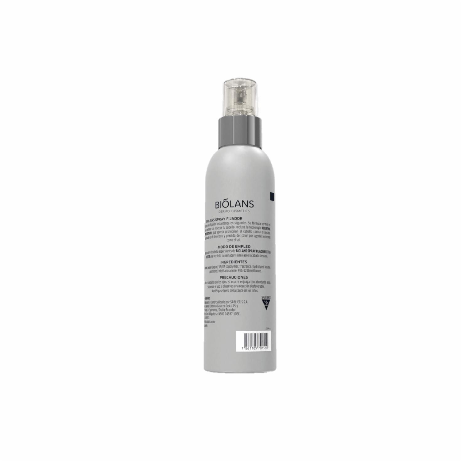 Laca Para Cabello Fijadora Media BIÓLANS 165 G