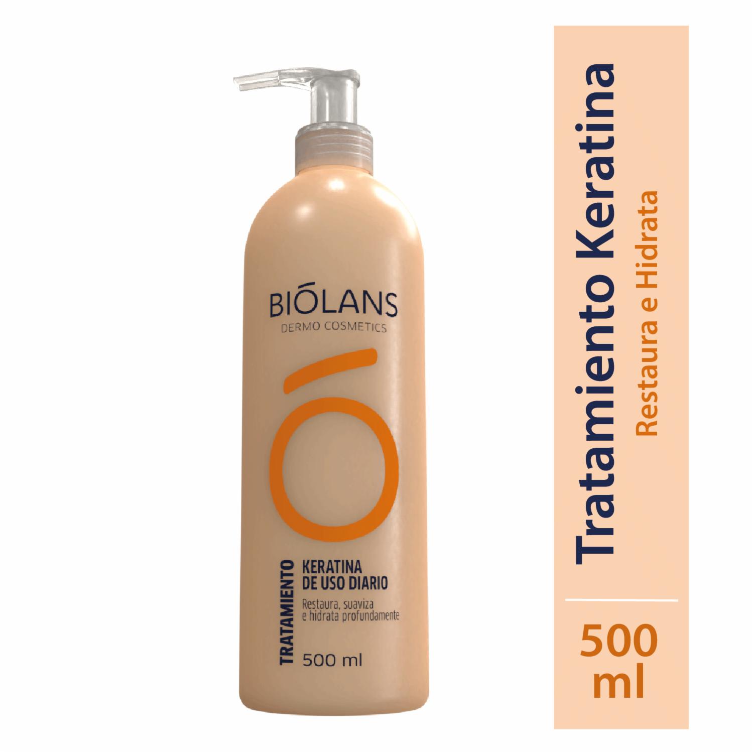 Tratamiento Capilar Keratina BIÓLANS 500 Ml Megamaxi