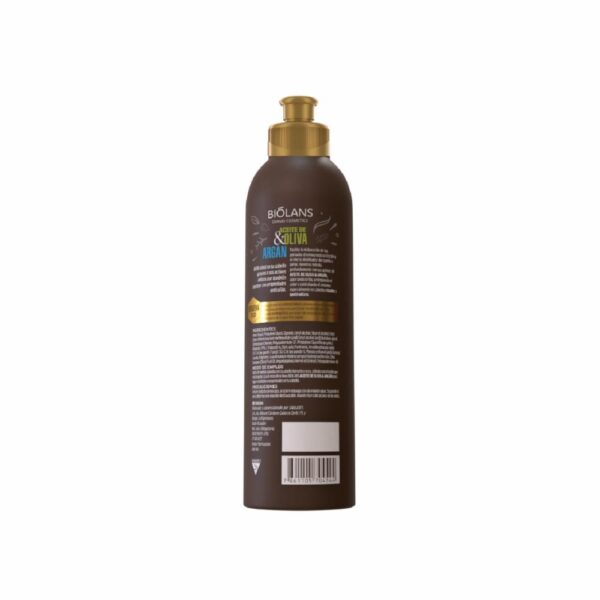 Crema Para Peinar Aceite de Oliva & Argán BIÓLANS 250 Ml - Imagen 2