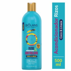 Acondicionador De Cabello Rizos Hidratados & Controlados BIÓLANS 500 Ml