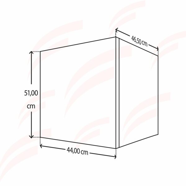 Frigobar Con Llave ERD50W6HRG ELECTROLUX 45 Litros - Imagen 4