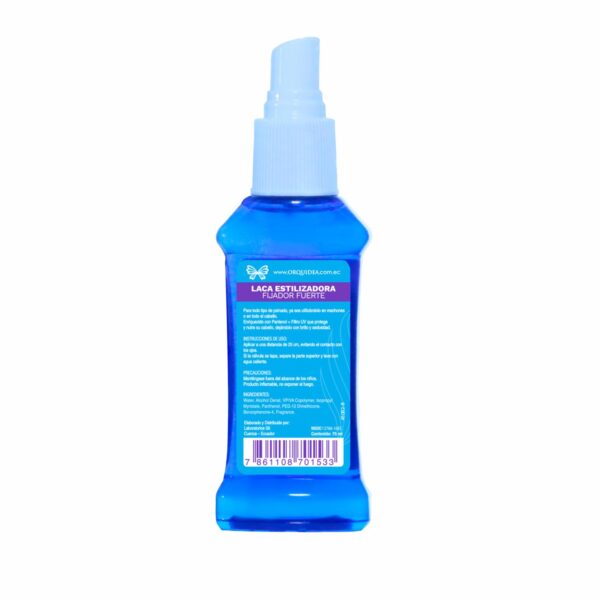 Fijador De Cabello Laca Estilizadora De Peinado Fuerte ORQUÍDEA Spray 75 Ml - Imagen 2