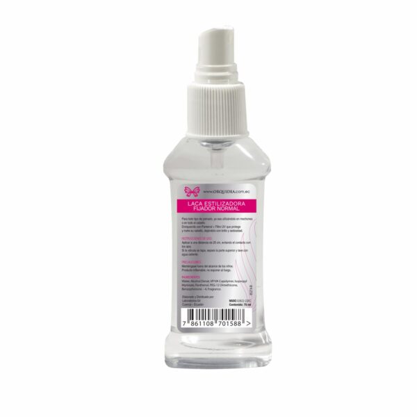 Fijador De Cabello Laca Estilizadora De Peinado Normal ORQUÍDEA Spray 75 Ml - Imagen 2