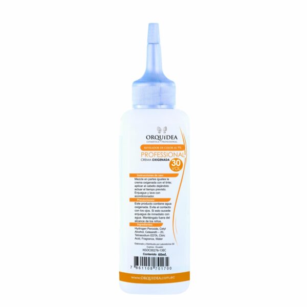 Crema Oxigenada 30 Volúmenes Al 9% ORQUÍDEA PROFESSIONAL 60 Ml - Imagen 2