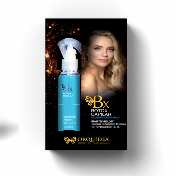 Tratamiento Capilar Alisante Bótox Reconstructor ORQUÍDEA PROFESSIONAL 1 Kit 100 Ml - Imagen 3