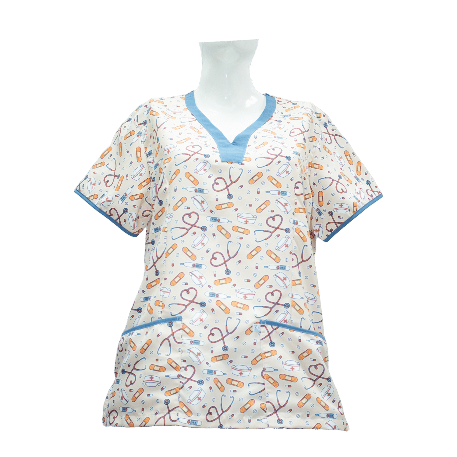 Conjunto Uniforme Pantalón Y Blusa Libana KV MODA