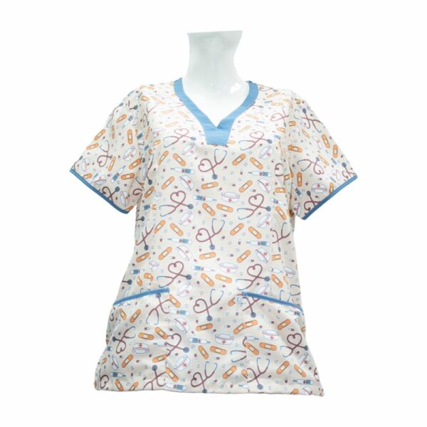 Conjunto Uniforme Pantalón Y Blusa Libana KV MODA - Imagen 2