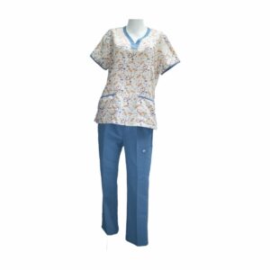 Conjunto Uniforme Pantalón Y Blusa Libana KV MODA