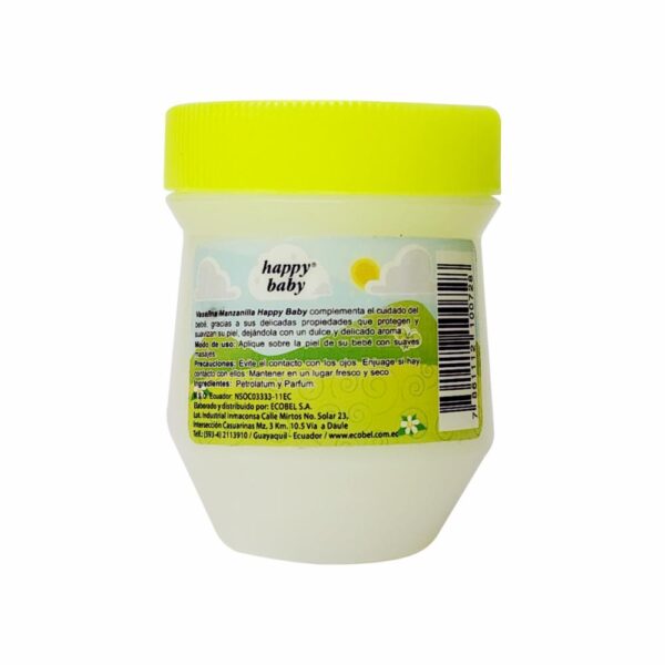 Vaselina Hidratación Profunda Para Bebé HAPPY BABY 100 G - Imagen 2