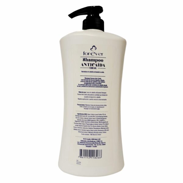 Shampoo Menta Y Cola De Caballo FOREVER 1300 Ml - Imagen 2