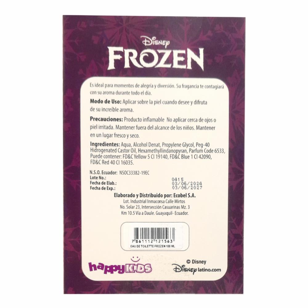 Eau De Toilette Infantil Frozen FROZEN 100 Ml - Imagen 2