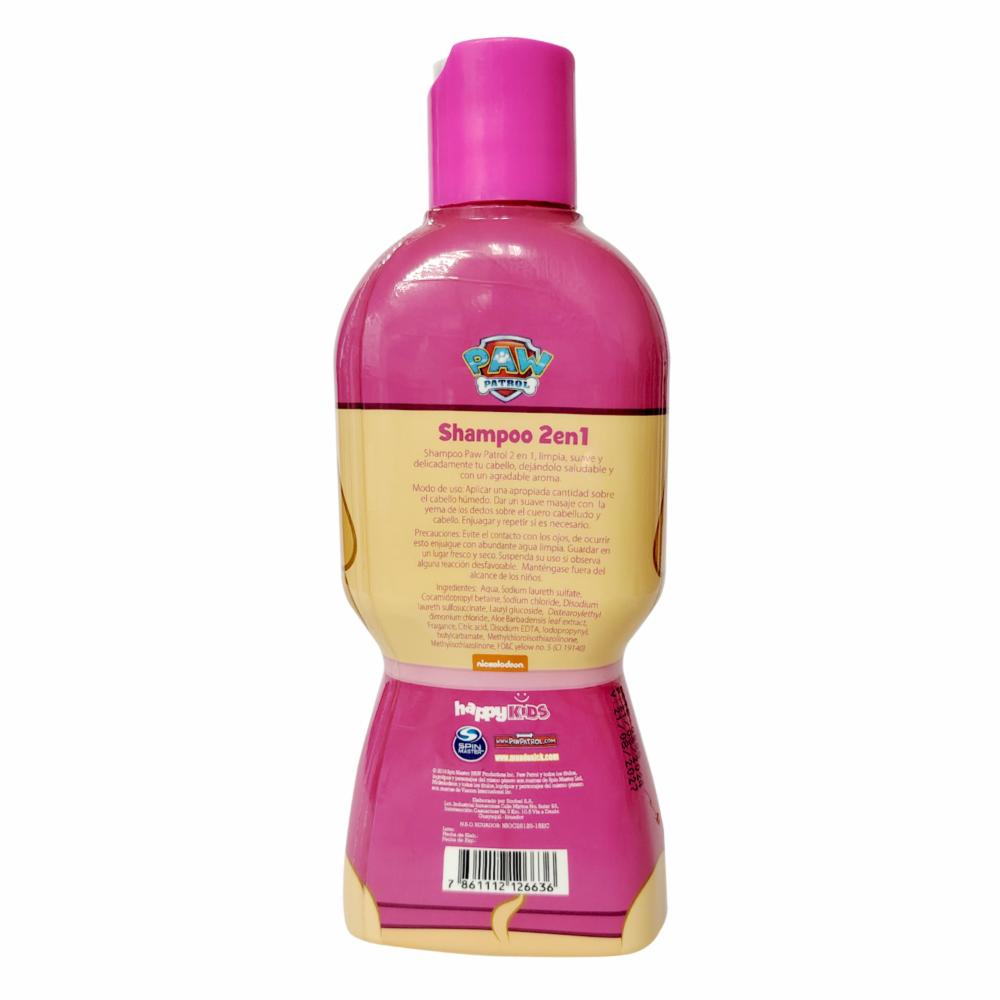 Shampoo Infantil Para Niñas 2 En 1 PAW PATROL 350 Ml - Imagen 2