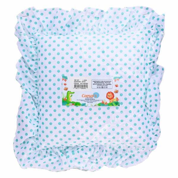 Almohada Cuna Estampada Vuelos CAESAR'S FACTORY 25X25Cm