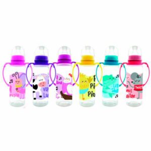 Biberón Estampados Con Agarradera Babys BABYS 9Oz
