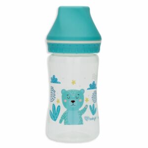 Biberón Infantil Estampado De Cuello Ancho 8 Onzas BABYS Unidad