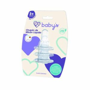 Chupón Silicon Natural Flex BABYS X 3 Unidades