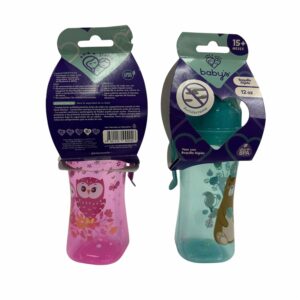 Vaso Con Boquilla Rígida  BABYS 12 Oz